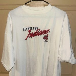 RARE VINTAGE Cleveland Indians Chief Wahoo 1997 TShirt Size Large/XtraLarge